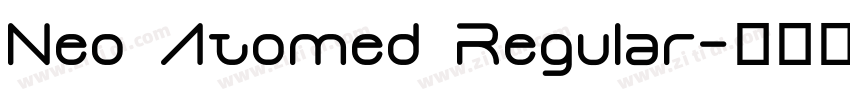 Neo Atomed Regular字体转换
